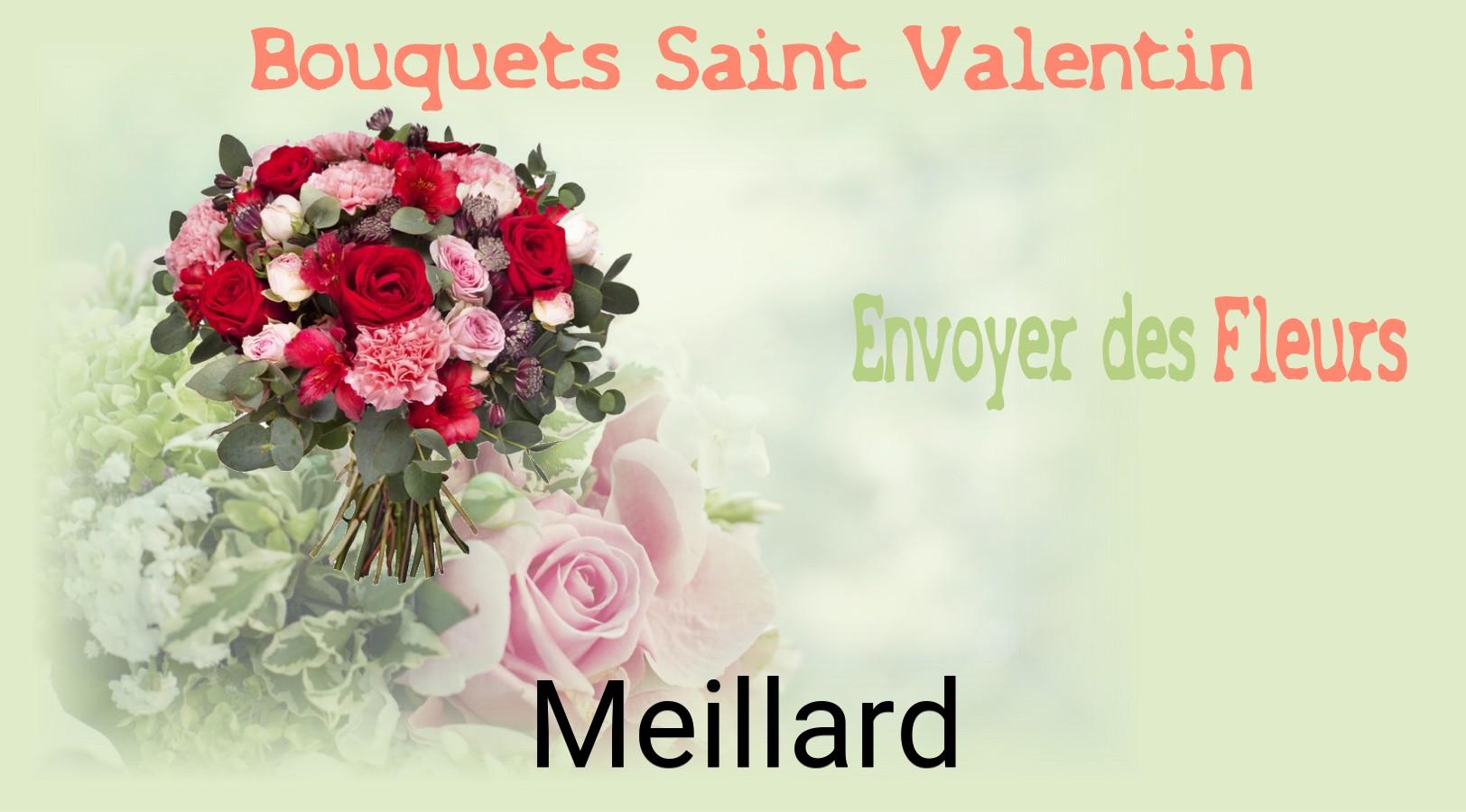 Roses de Saint-Valentin livrées à Meillard